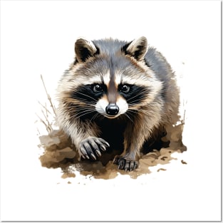 racoon Posters and Art